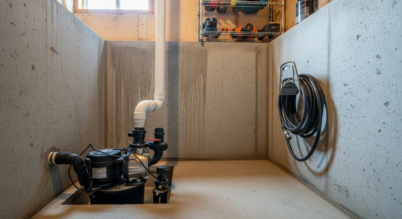 Sump pump installation and maintenance